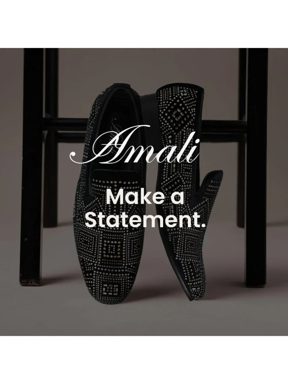 Amali Men's Black Velvet Tuxedo Loafers Slip On Formal Wedding Dress Shoes